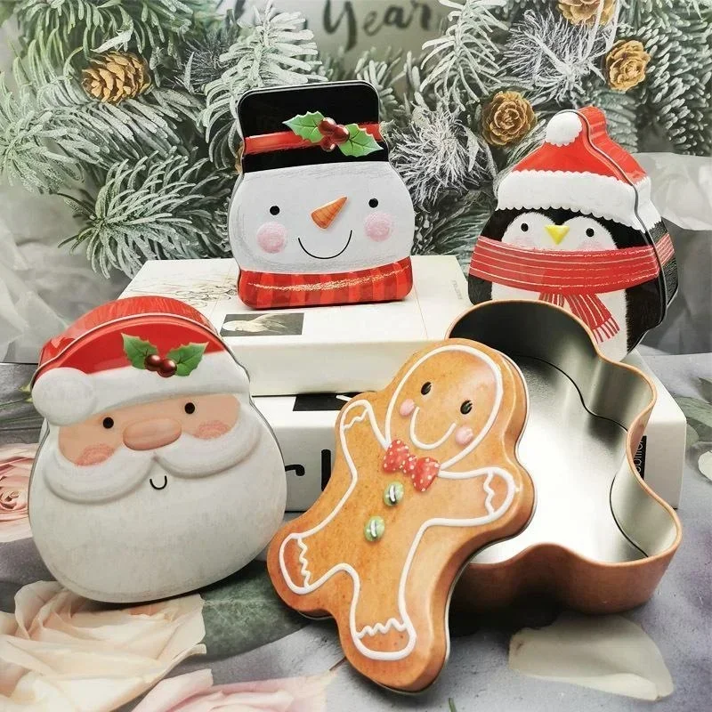 Xmas Food Storage Containers - عيد الميلاد الديكور الإبداعية صندوق تخزين
