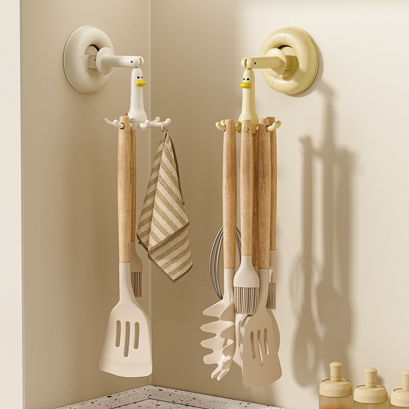 Food Storage Shelving - 1 قطعة كوب شفط المطبخ الأخطبوط