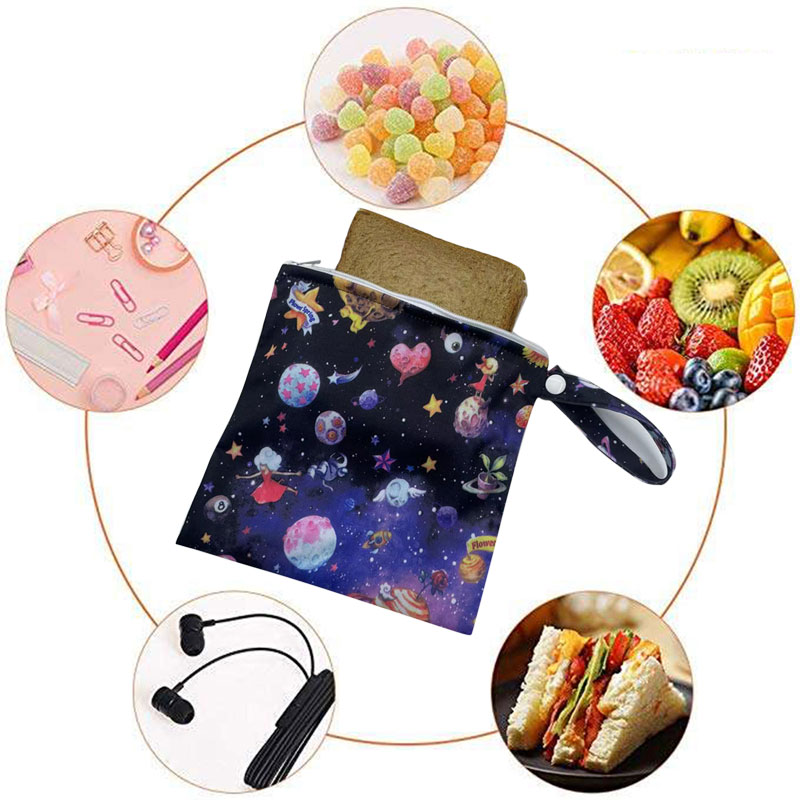Beeswax Food Wrap - قابلة لإعادة الاستخدام ساندويتش حقيبة الرطب