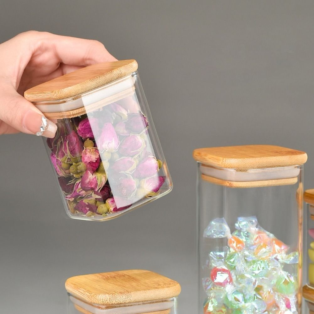 Glass Meal Prep Container - 150/210/300/370/450 مللي زجاج بوروسيليليك مرتفع مختوم