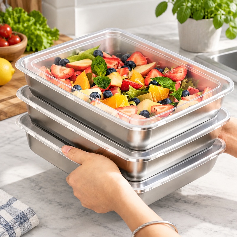 Food Storage Equipment - مجموعة من 3 علب تخزين طعام