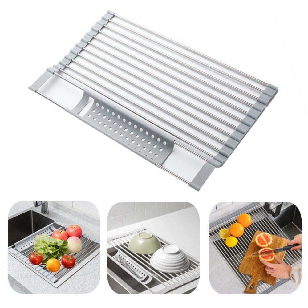 Food Storage Shelving - المطبخ طوي بالوعة لوحة وعاء تخزين