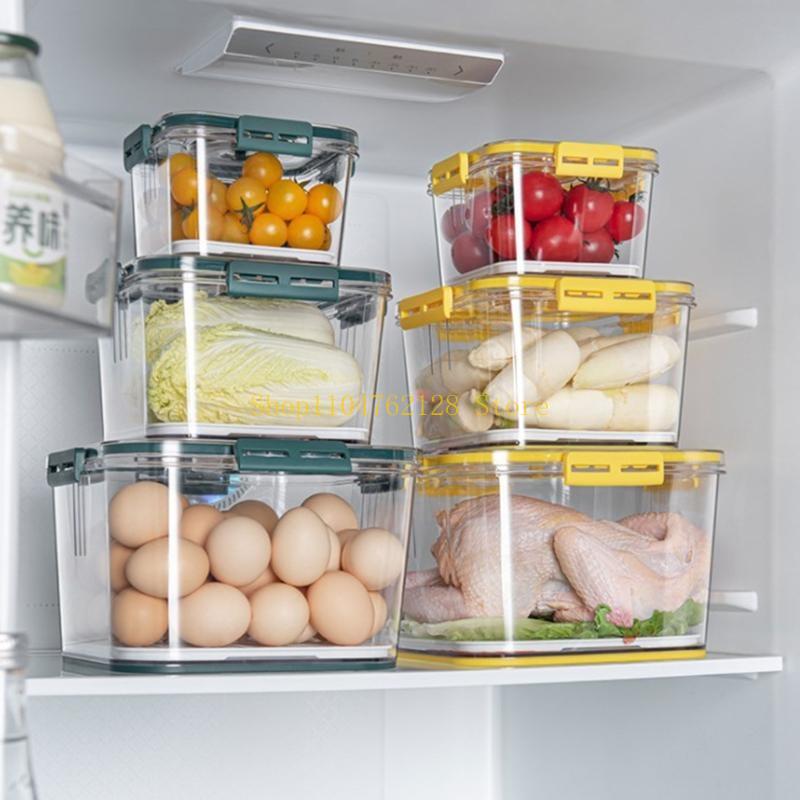 Food Storage 1 Year - صندوق تخزين الطعام البلاستيكي المقاوم للثلاجة،