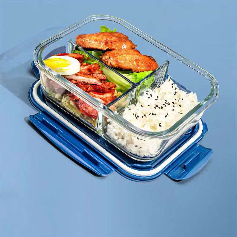 Glass Meal Prep Container - نمط جديد صندوق الغداء الزجاج 1050