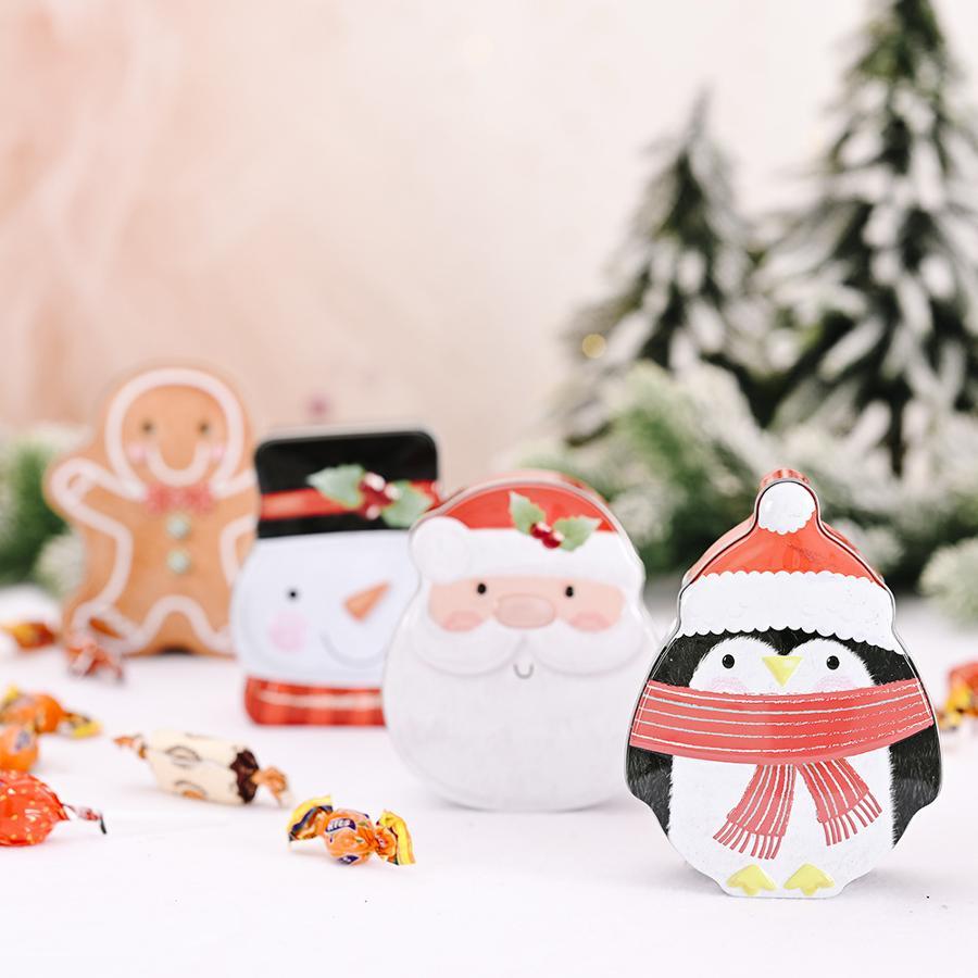 علبة معدنية لحلوى رجل الزنجبيل - مراجعة Xmas Food Storage Containers وسعره