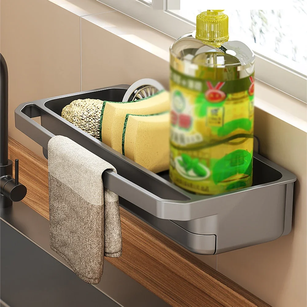 بالوعة المطبخ المنظم استنزاف ر - مراجعة Food Storage Shelving وسعره