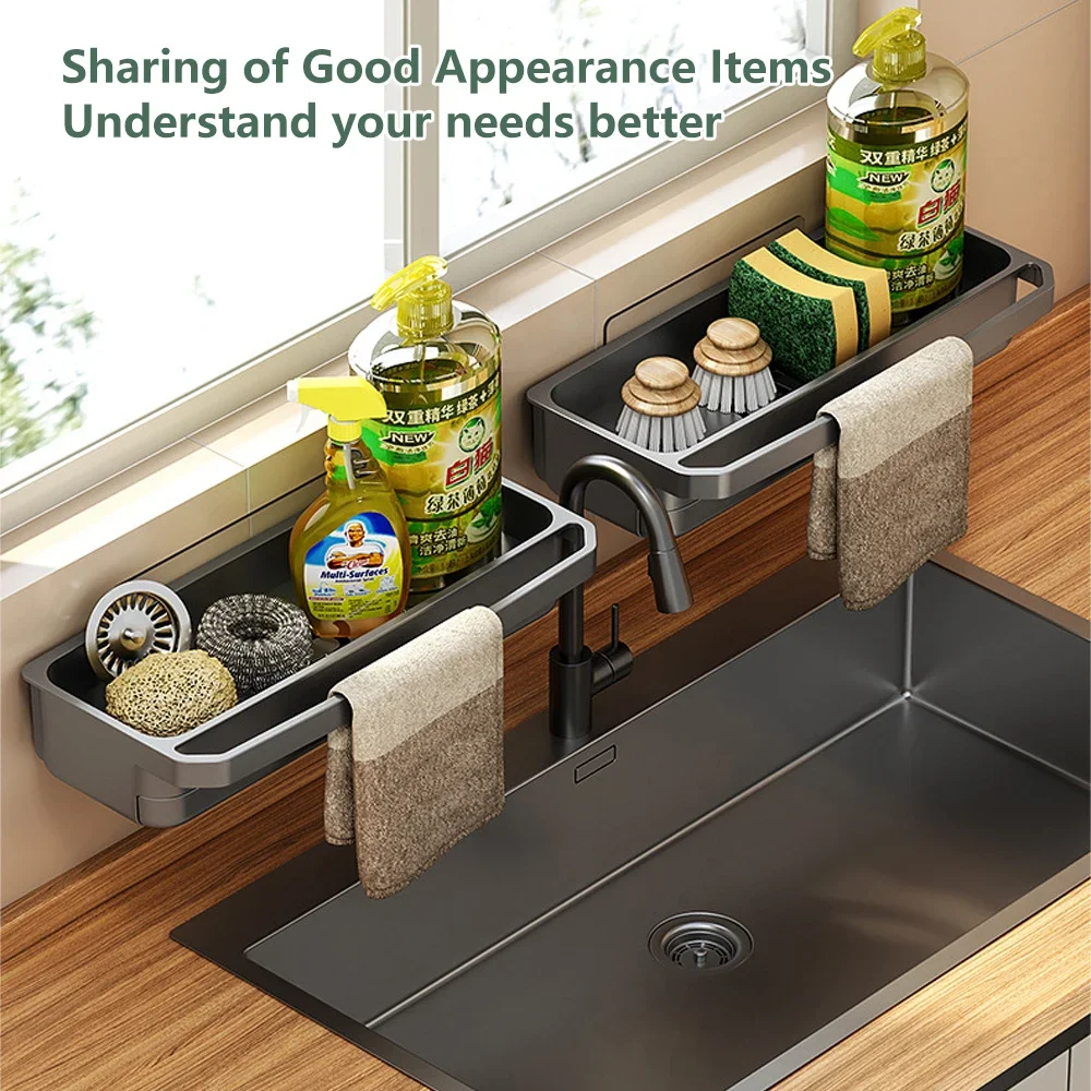 بالوعة المطبخ المنظم استنزاف ر - مراجعة Food Storage Shelving وسعره