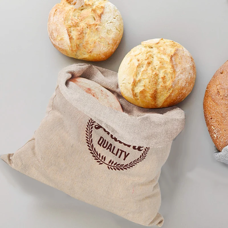 حقيبة خبز الكتان أكياس قابلة ل - مراجعة Food Storage Bags Reusable وسعره
