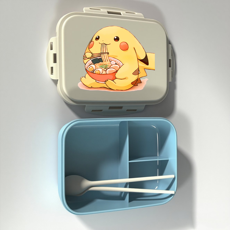 صندوق غداء بوكيمون لطيف بتصميم - مراجعة Food Storage Equipment وسعره
