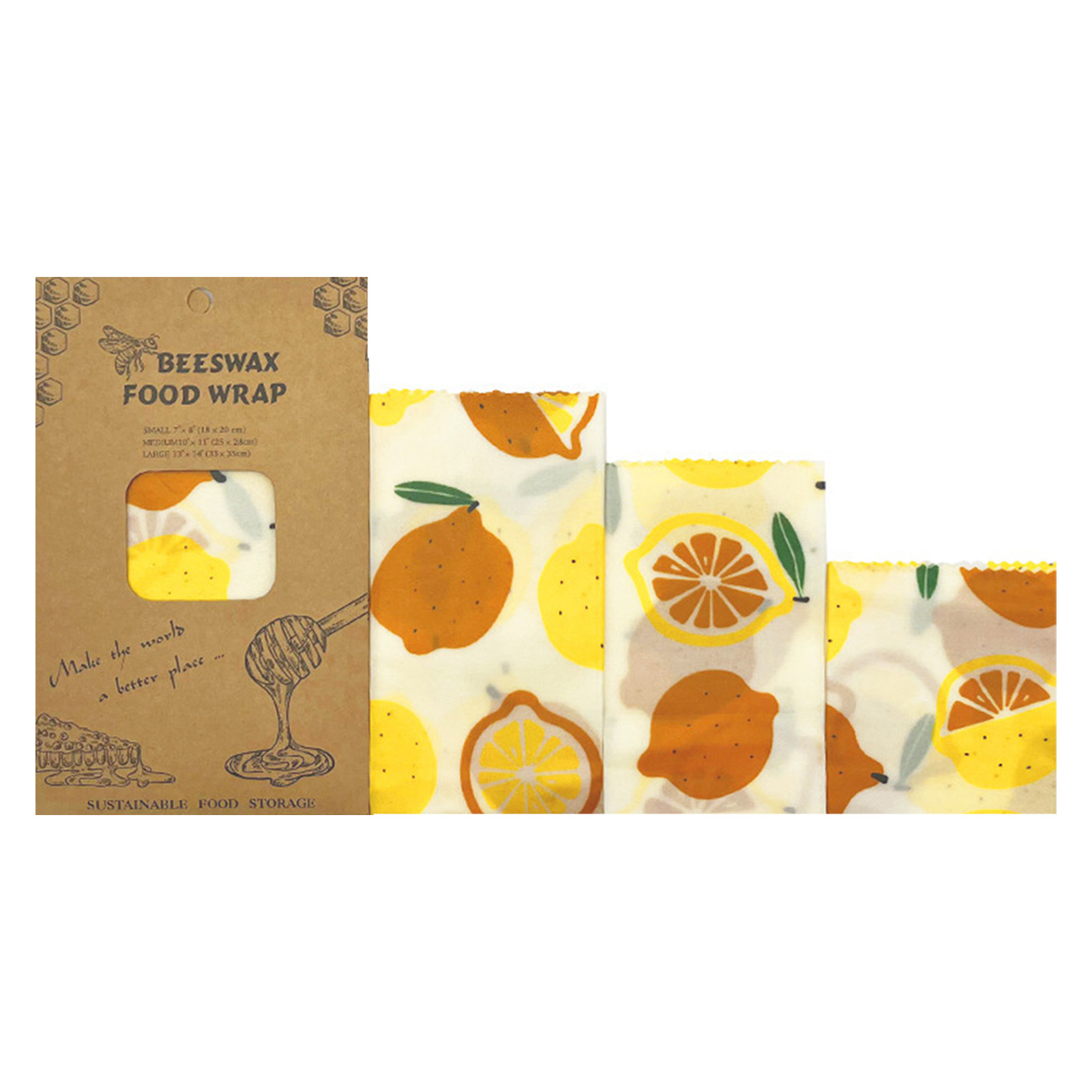 أغلفة طعام من شمع النحل قابلة  - مراجعة Beeswax Food Wrap وسعره