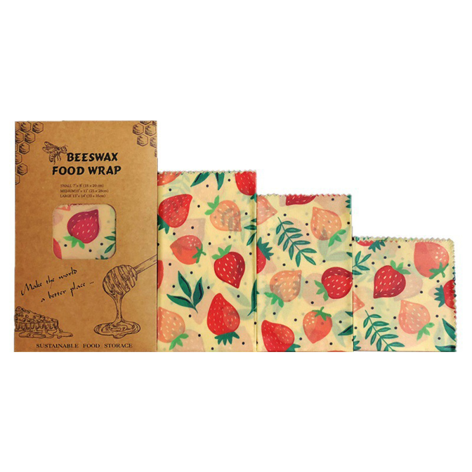 أغلفة طعام من شمع النحل قابلة  - مراجعة Beeswax Food Wrap وسعره