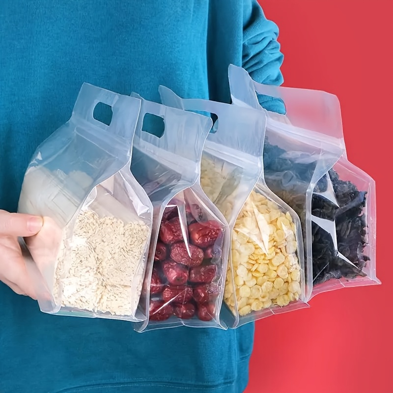 10 قطع من أكياس تخزين الطعام ا - مراجعة Food Storage Bags Reusable وسعره