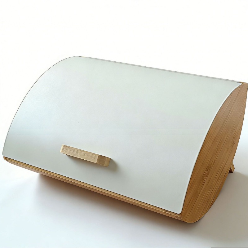 صندوق خبز بغطاء من الخيزران، ص - مراجعة Bread Box Bamboo وسعره