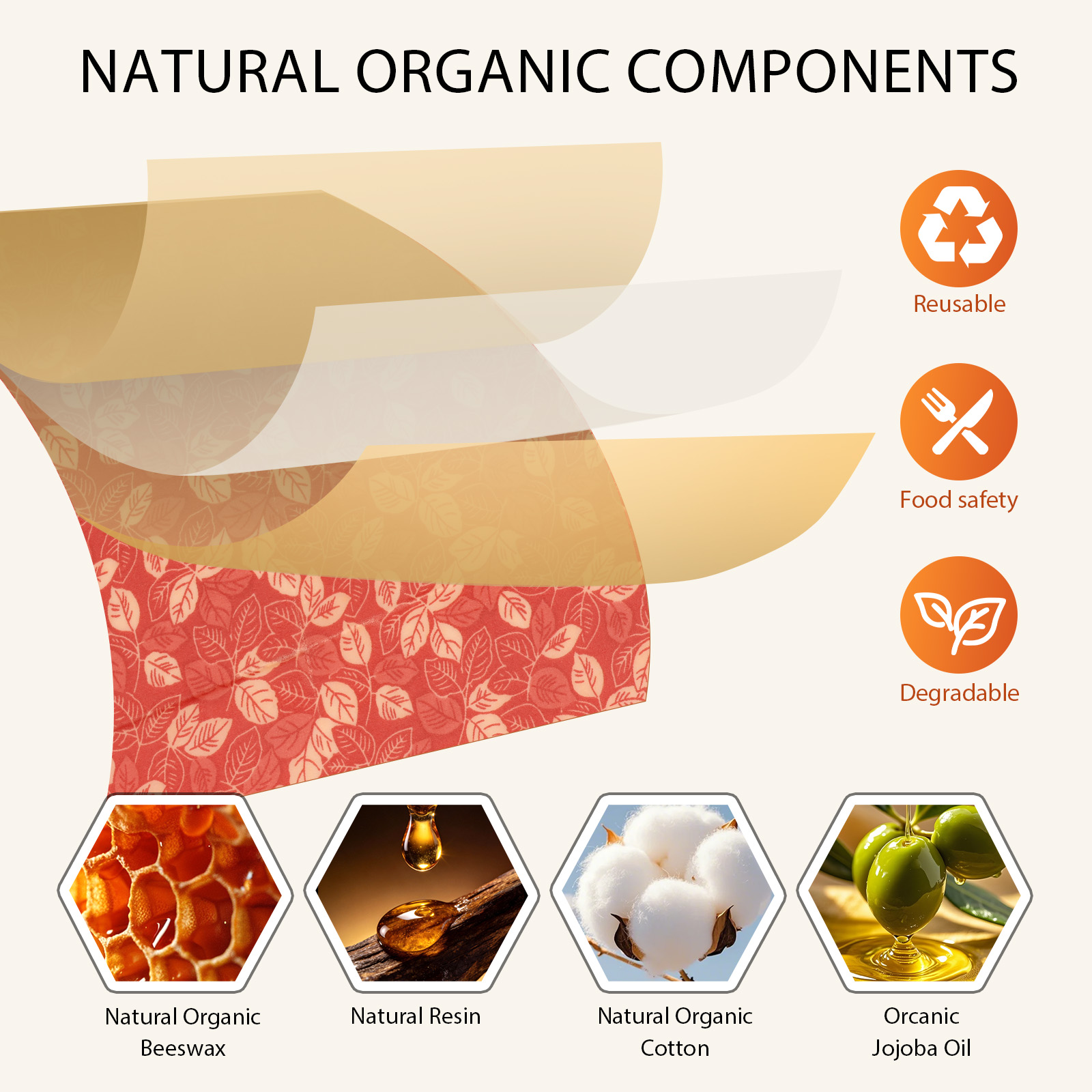 11 قطعة من أغطية الطعام المصنو - مراجعة Beeswax Food Wrap وسعره