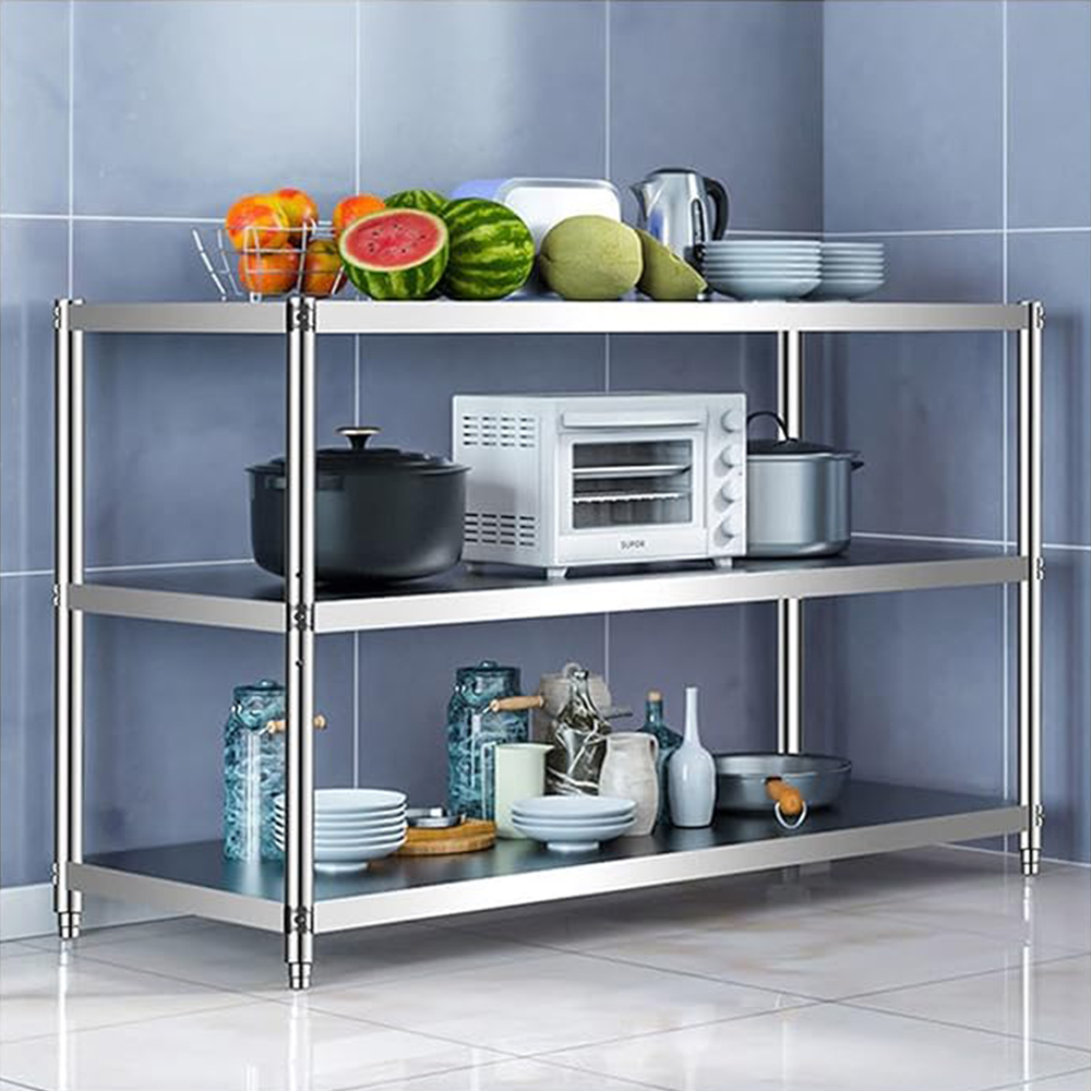 رف من الفولاذ المقاوم للصدأ، ر - مراجعة Food Storage Shelving وسعره