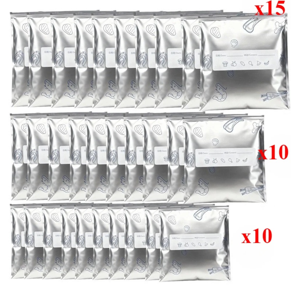 35 قطعة من أكياس تخزين الطعام  - مراجعة Food Storage Aluminum وسعره