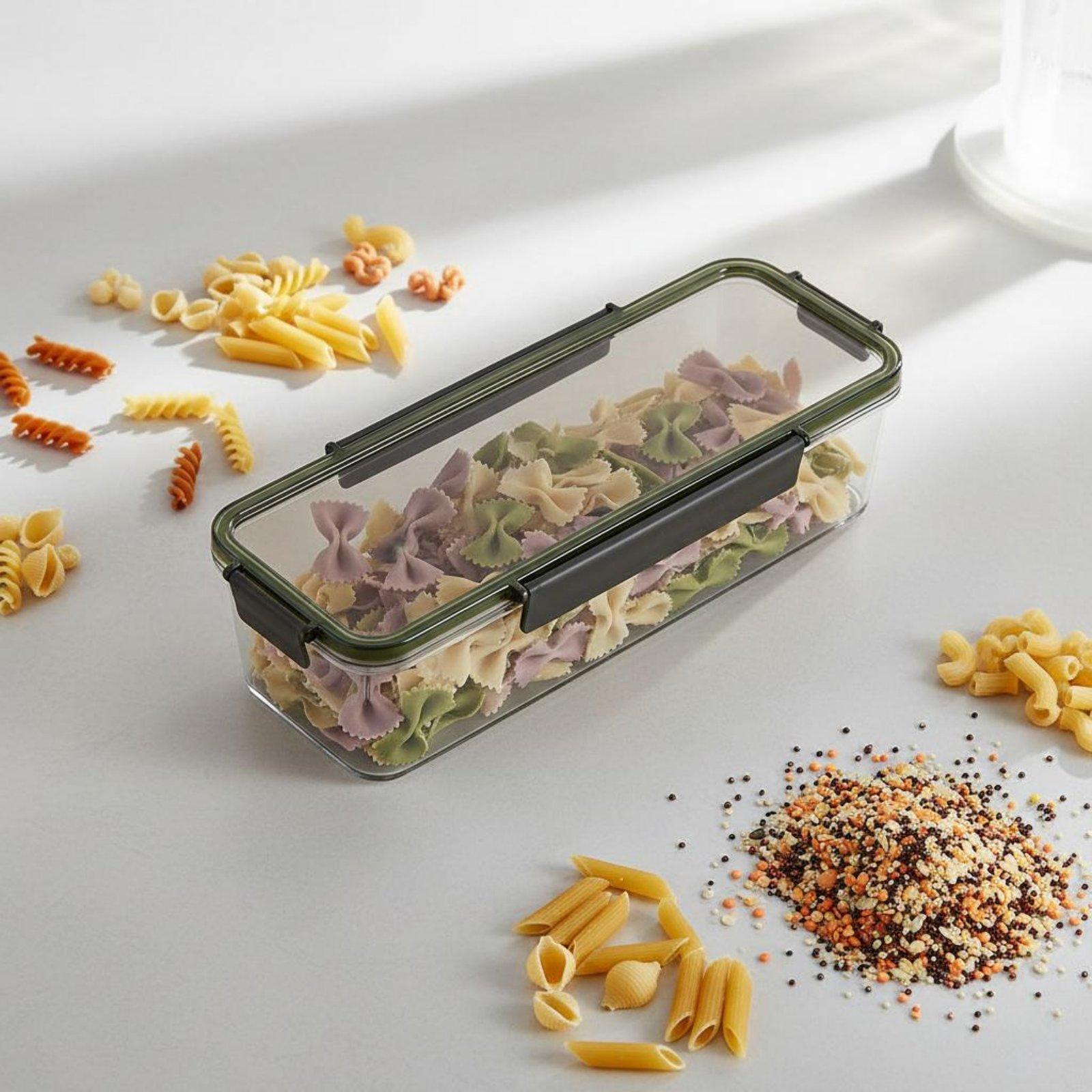 علبة تخزين للمطبخ، مصممة لحفظ  - مراجعة Food Storage For Long Term وسعره
