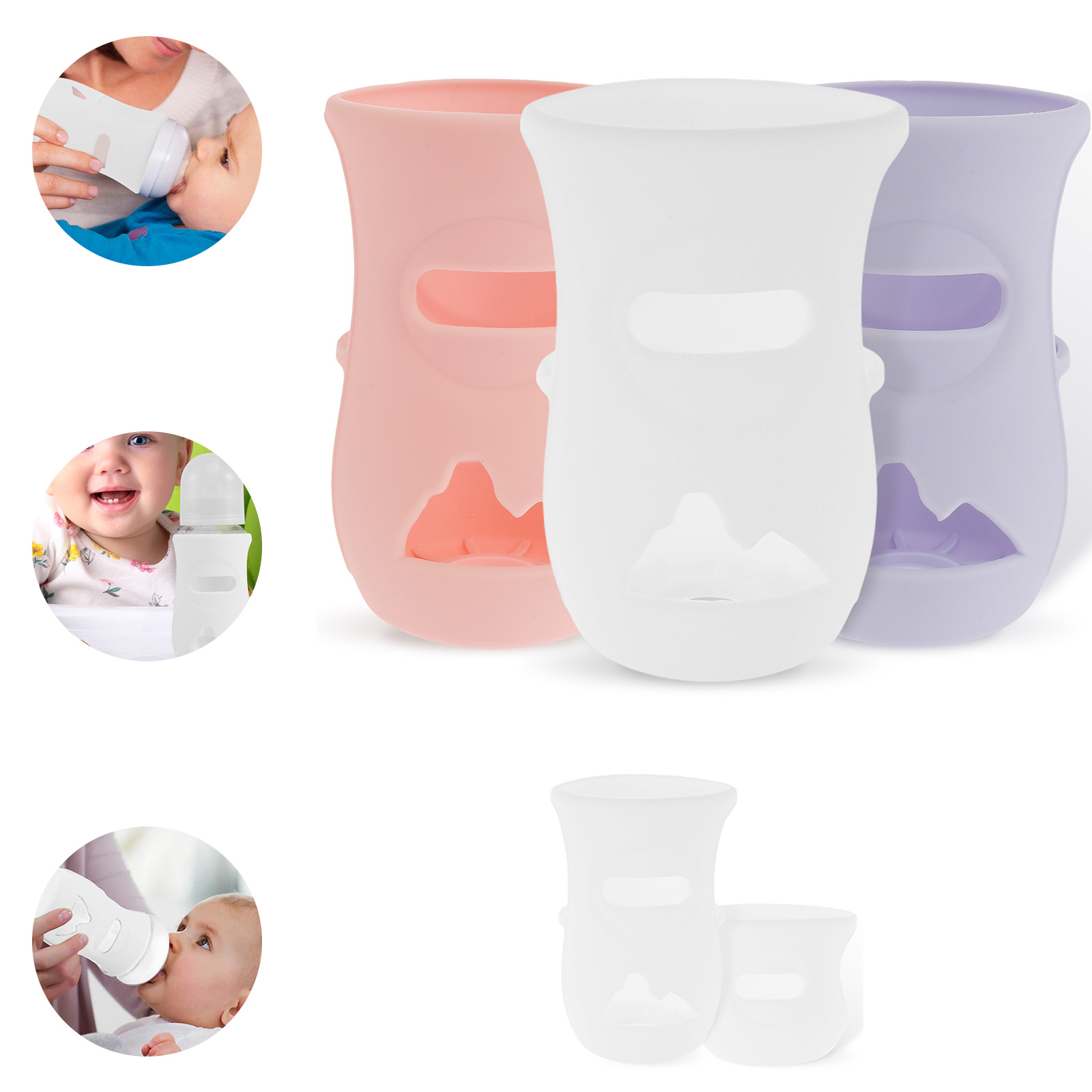 غطاء زجاجة أطفال من السيليكون  - مراجعة Food Storage 1 Year وسعره