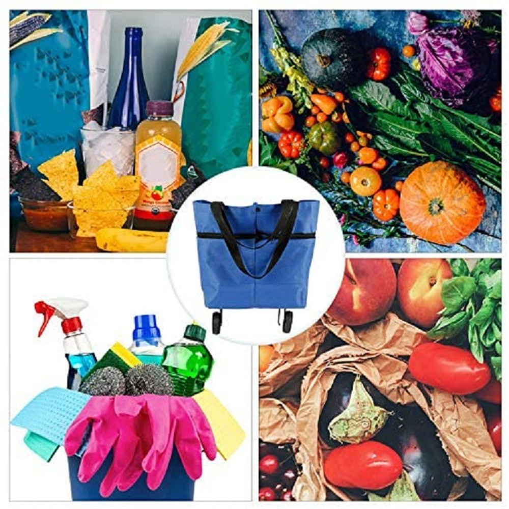 حقيبة تسوق قابلة للطي، أكياس ب - مراجعة Food Storage Bags Reusable وسعره
