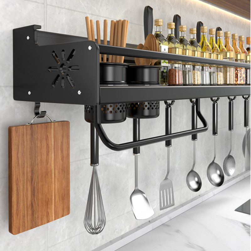 رف منظم مطبخ مثبت على الحائط ، - مراجعة Food Storage Shelving وسعره