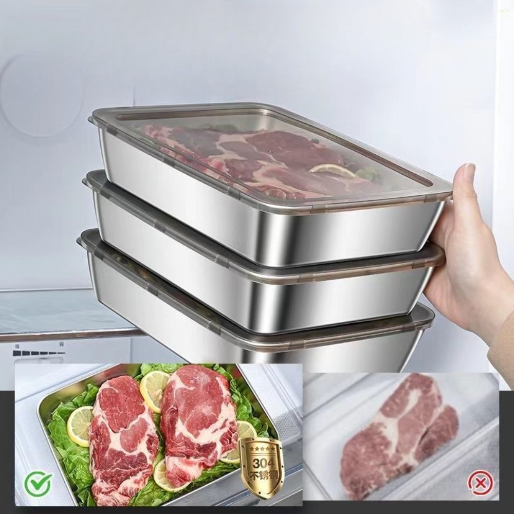صينية تقديم من الفولاذ المقاوم - مراجعة Food Storage Equipment وسعره