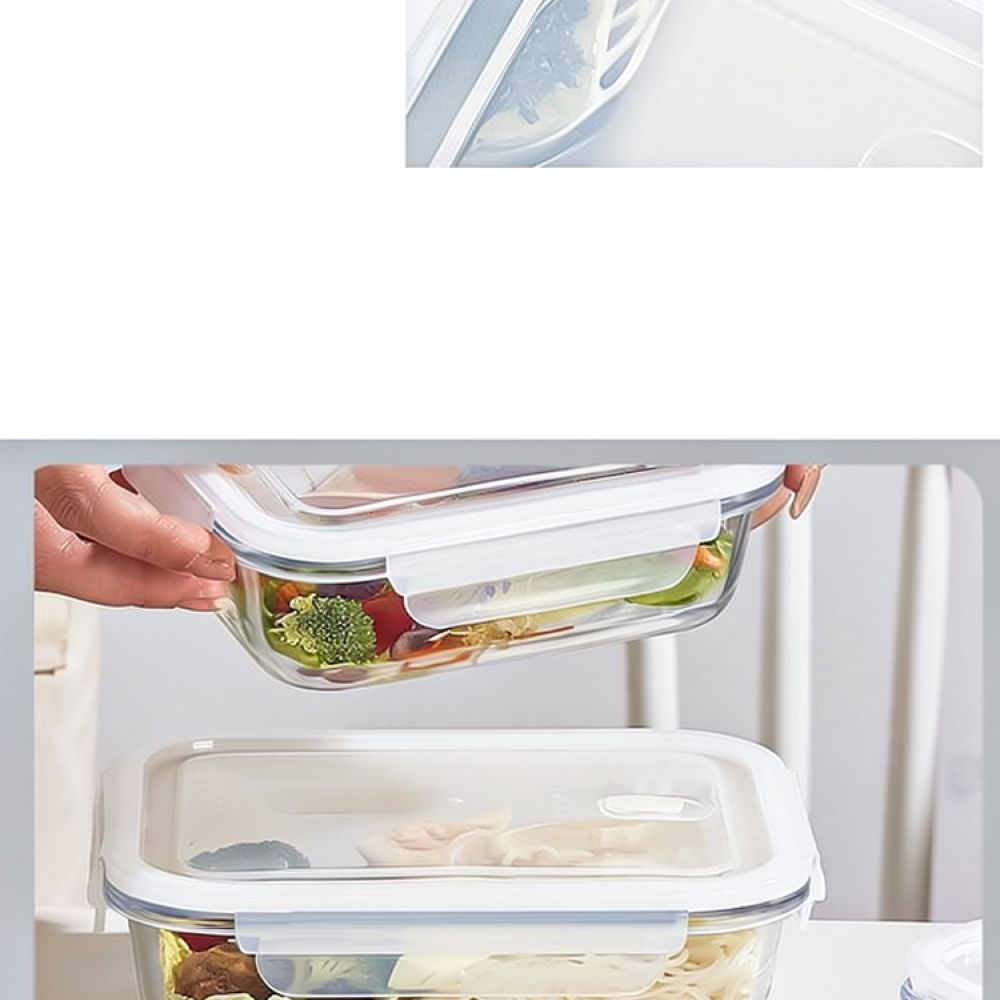 علبة طعام زجاجية آمنة للاستخدا - مراجعة Glass Meal Prep Container وسعره
