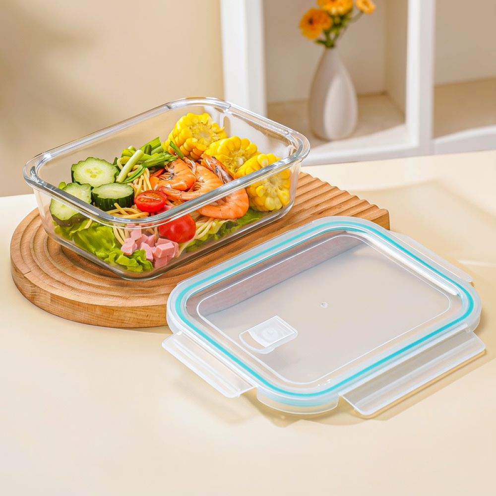 علبة طعام زجاجية آمنة للاستخدا - مراجعة Glass Meal Prep Container وسعره