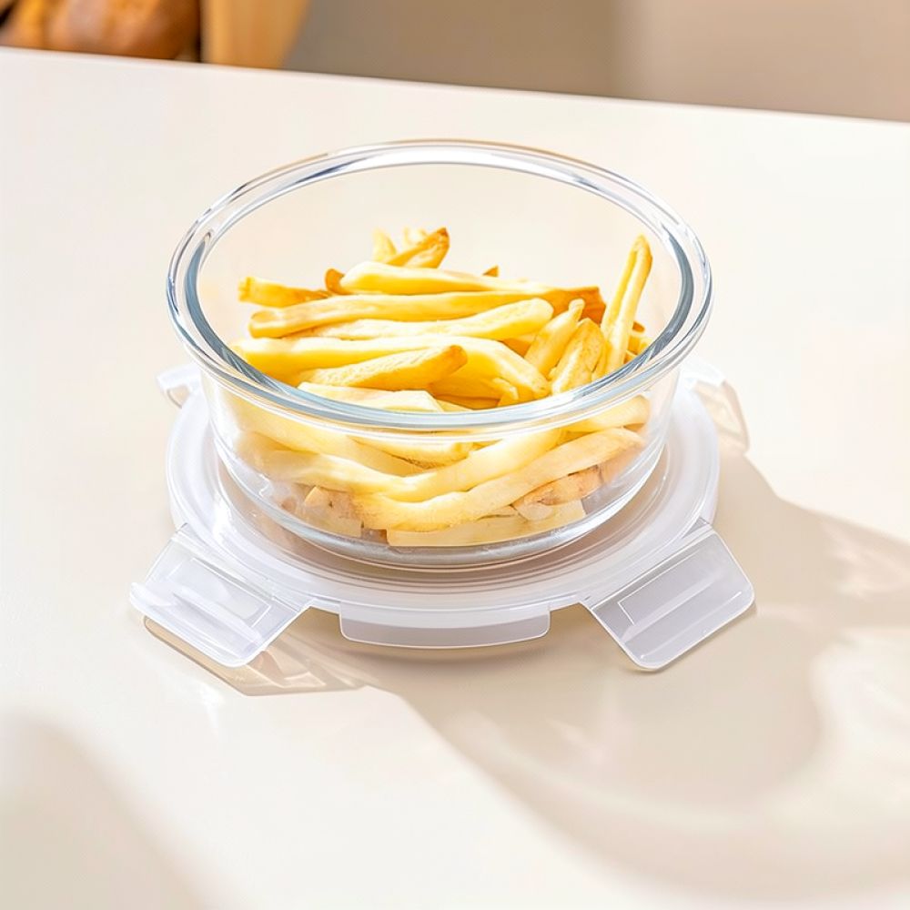 علبة طعام زجاجية آمنة للاستخدا - مراجعة Glass Meal Prep Container وسعره