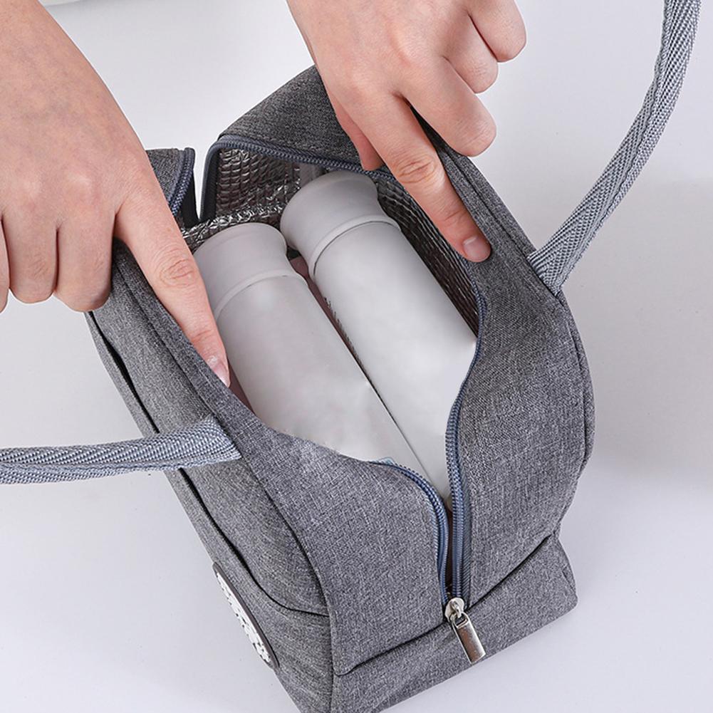 حقيبة غداء معزولة محمولة، صندو - مراجعة Food Storage Aluminum وسعره