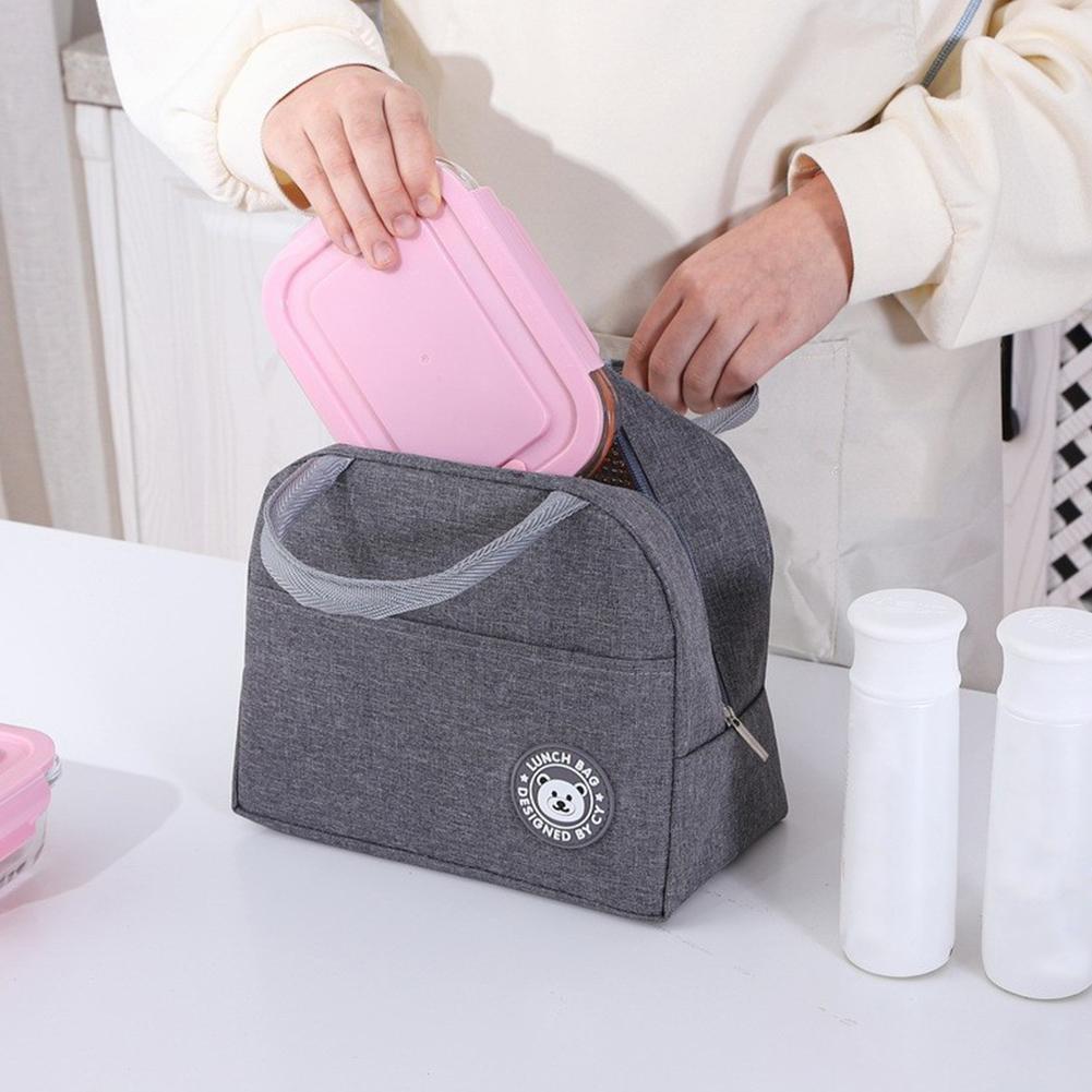حقيبة غداء معزولة محمولة، صندو - مراجعة Food Storage Aluminum وسعره