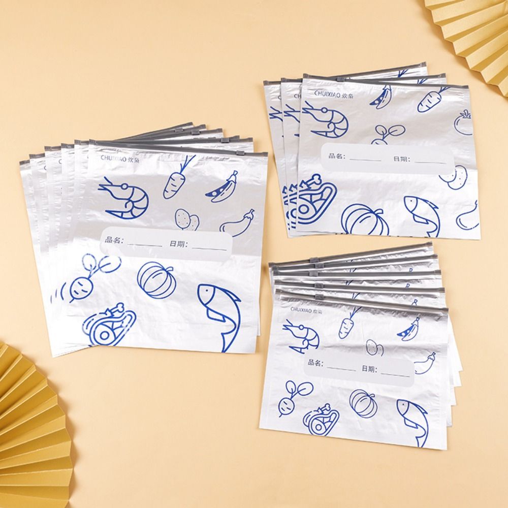 10 قطع/كيس أكياس طعام من رقائق - مراجعة Food Storage Plastic Bag وسعره