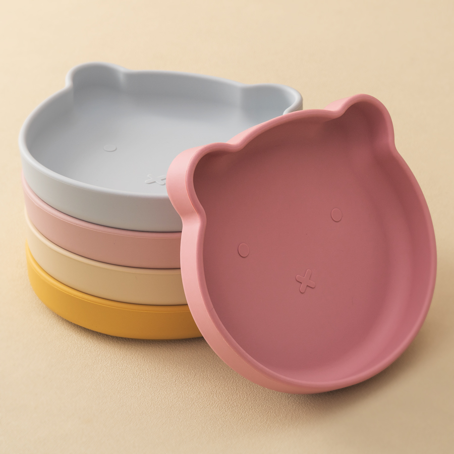 1 قطعة أطباق الطفل سيليكون شفط - مراجعة Food Storage 1 Year وسعره