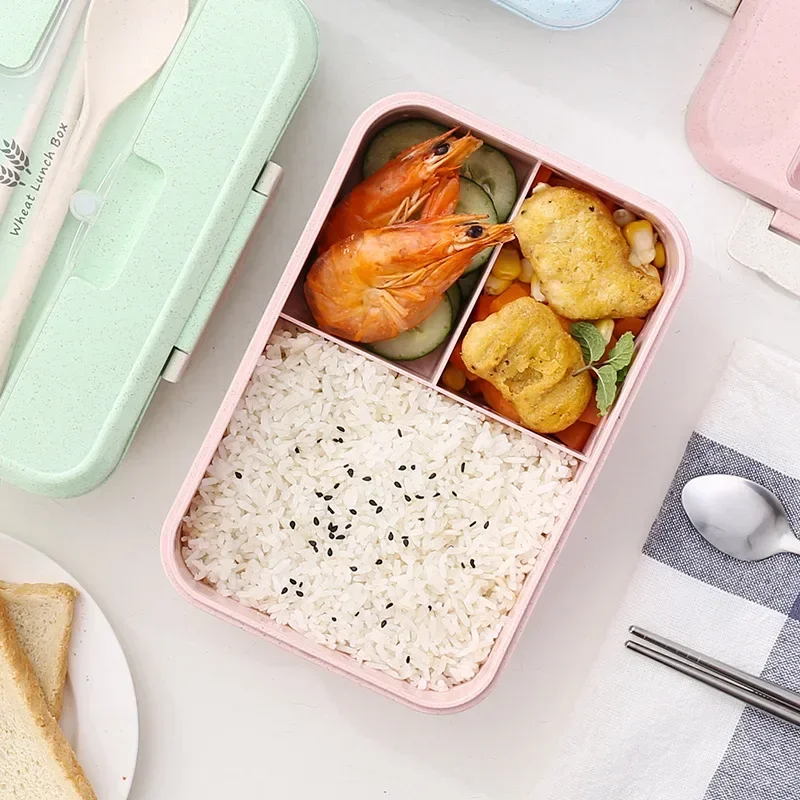 صندوق بينطو من قش القمح مع أوا - مراجعة Glass Meal Prep Container وسعره