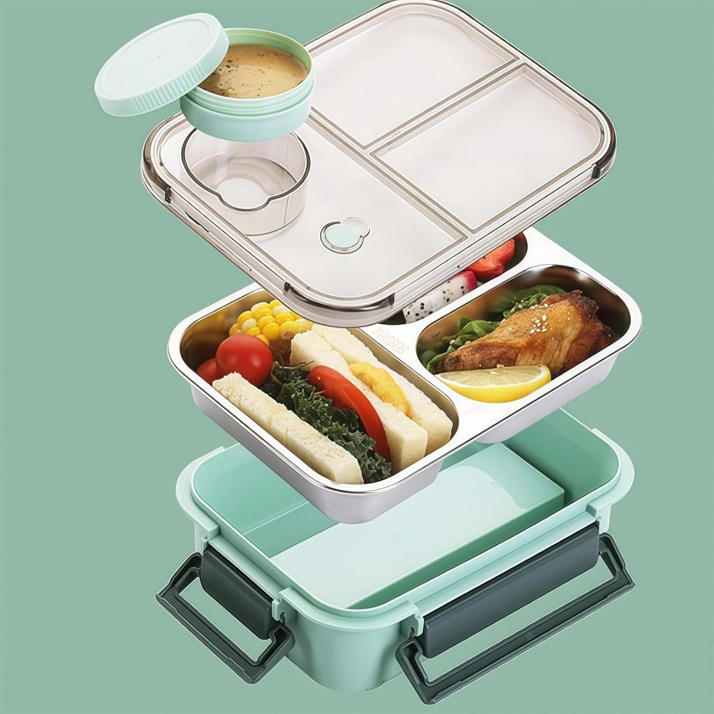 850 مللي صناديق الغداء المحمول - مراجعة Glass Meal Prep Container وسعره