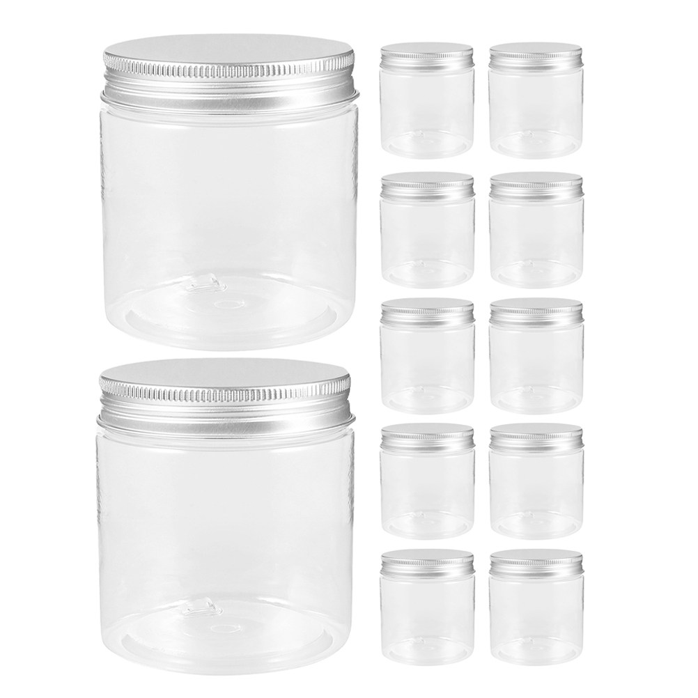 20 قطعة من عبوات الزجاج الشفاف - مراجعة Food Storage Aluminum وسعره