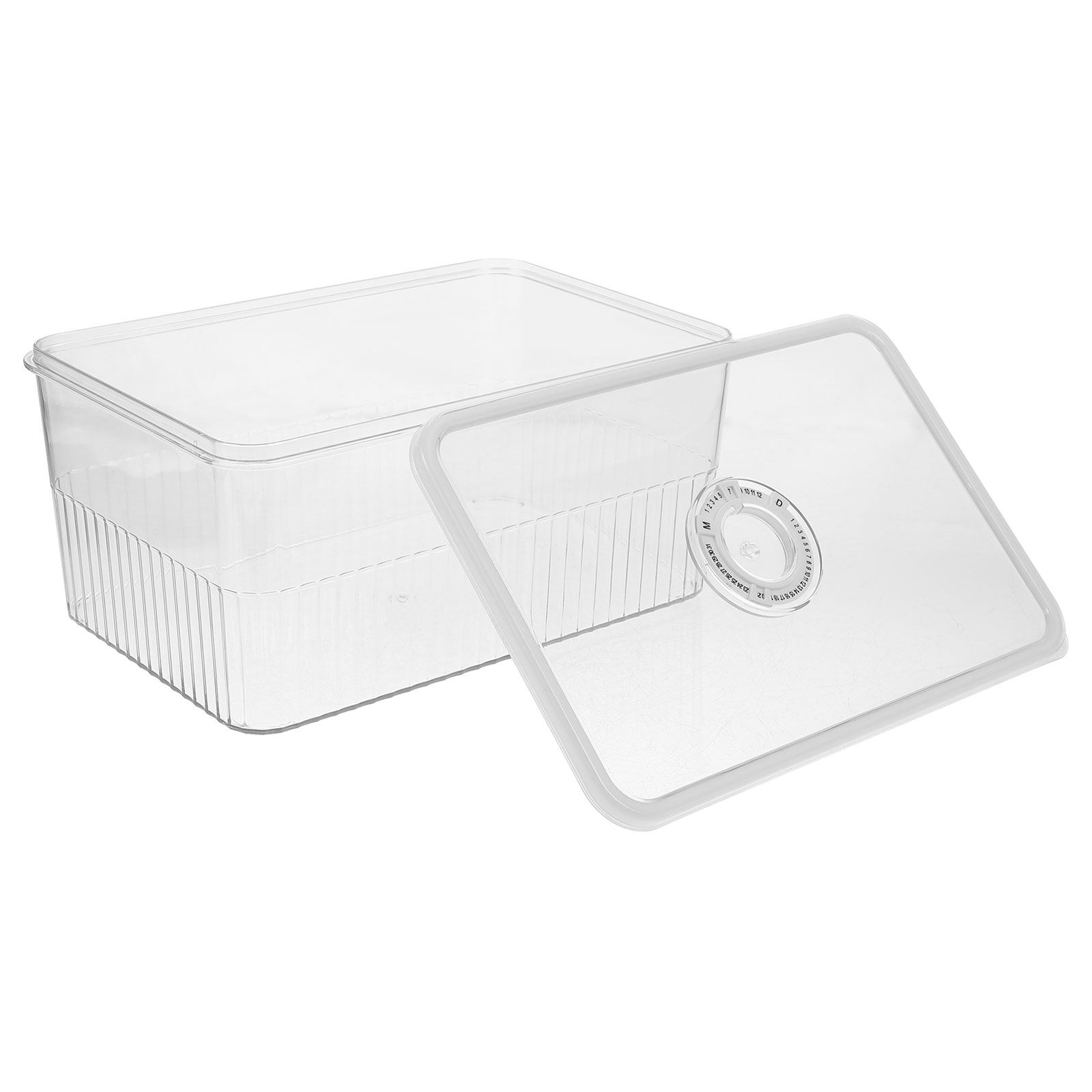 علبة تخزين كبيرة وشفافة للخبز  - مراجعة Food Storage Large Plastic Containers وسعره