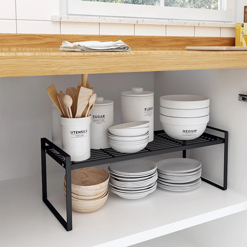 الصلب أطباق المطبخ وعاء تخزين  - مراجعة Food Storage Shelving وسعره
