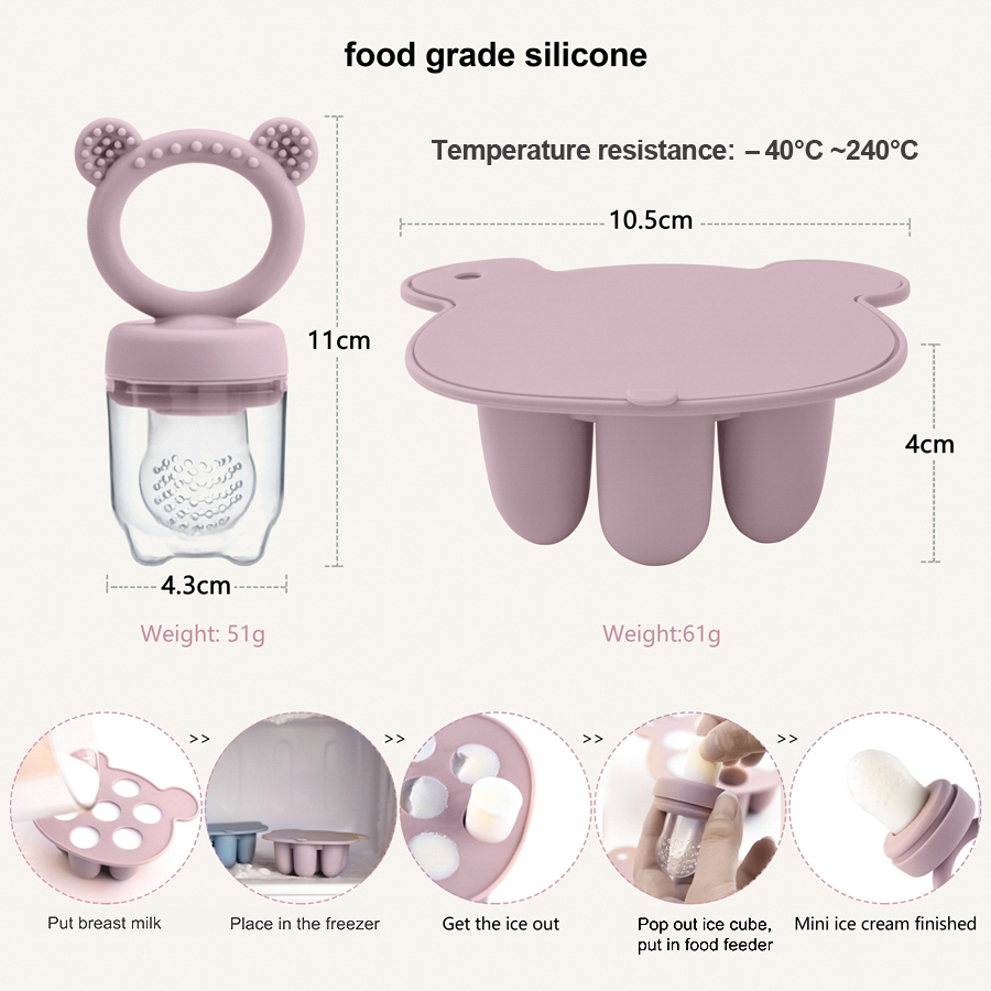 قالب سيليكون لصنع مصاصات الآيس - مراجعة Food Storage 1 Year وسعره