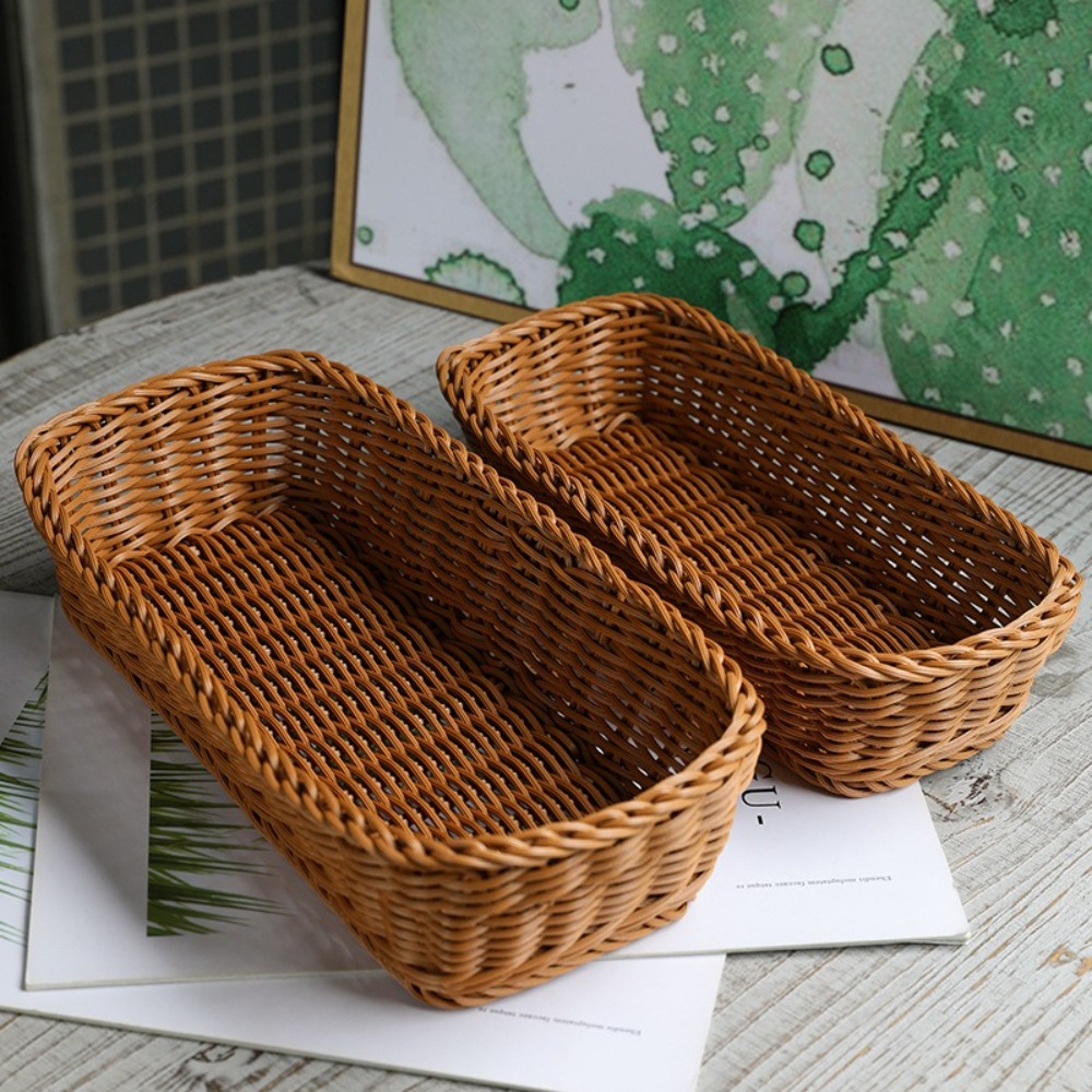 تقليد الروطان سلة التخزين فو ا - مراجعة Bread Box Bamboo وسعره