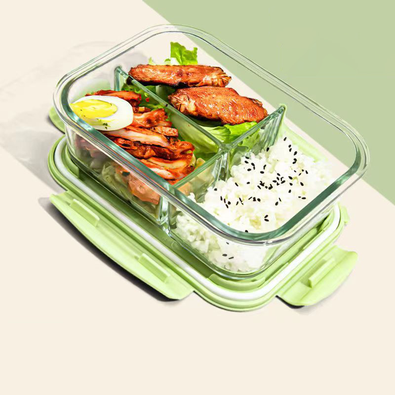 نمط جديد صندوق الغداء الزجاج 1 - مراجعة Glass Meal Prep Container وسعره